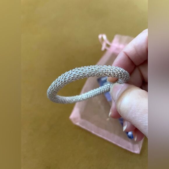 Sashka hand-crocheted beaded bracelet - Picture 3 of 4